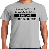 Grafik Amerika babalar Günü Beni Korkutamazsın, ben Kızları Komik Baba için Gömlek erkek tişört