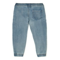 Garanimals Boys Denim Jogger'lardan Çocuklar, 4-10 Beden