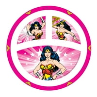 ® Justice League Yemek Takımı Tabağı, Harika Kadın