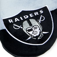 Oakland Raiders Colorblocked Büyük Logolu Terlik