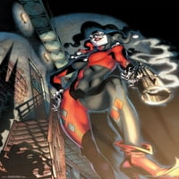 Çizgi roman - Harley Quinn - Sigara Tabancası Duvar Posteri, 22.375 34