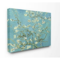 Stupell Ev Dekor Koleksiyonu Van Gogh Badem Çiçekleri Post Empresyonist Boyama Tuval Duvar Sanatı
