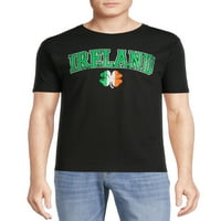 Aziz Patrick Günü erkek ve Büyük erkek Şanslı ve İrlanda grafikli tişört, 2'liPaket