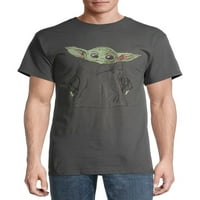 Star Wars erkek Mando Ayakta Lisanslı kısa kollu tişört