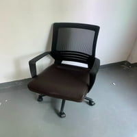 Yüksek Geri Döner ofis koltuğu Bilgisayar Ergonomik fileli sandalye Çikolata