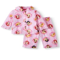 Disney Prenses Bebek Kız Ceket Tarzı Pijama, Set