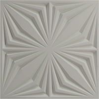 Ekena Millwork 5 8 W 5 8 H Asher EnduraWall Dekoratif 3D Duvar Paneli, Parlak Merlot
