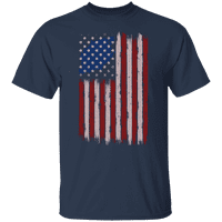 Grafik Amerika Walmart Sıkıntılı Amerikan Bayrağı erkek grafik tişört Temmuz 4th Bağımsızlık Günü ABD Vatansever