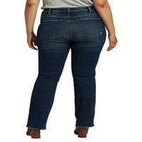 Gümüş Jeans A.Ş. Artı Boyutu Sonsuz Fit Yüksek Rise Bootcut Kot Bel Boyutları 1X-3X