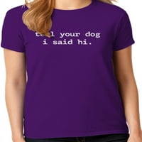 Grafik Amerika Serin Hayvan Köpek Tırnak kadın kadın T-Shirt Koleksiyonu
