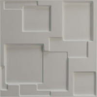 Ekena Millwork 5 8 W 5 8 H Gomez EnduraWall Dekoratif 3D Duvar Paneli, UltraCover Saten Çiçeği Beyaz