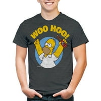 Homer Simpson Woohoo erkek Grafik Tişört