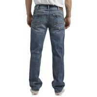 Gümüş Jeans A.Ş. Erkek Grayson Classic Fit Düz Paça Kot Pantolon, Bel Ölçüsü 30-42