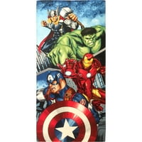 Marvel Comics Avengers Pamuk 28 58 Avenger Takımı Plaj Havlusu, Her Biri