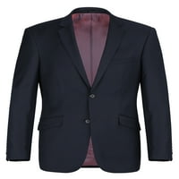 Erkek 2 Parça Slim Fit% 100 Premium Yün Takım Elbise