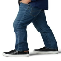 Lee Boys Sport Xtreme Comfort Slim Fit Kot Pantolon, 4 Beden- & Husky