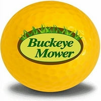Kişiselleştirilmiş Metin Golf Topları, Sarı Paket