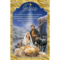 DaySpring İlham Kutulu Noel Kartları, Mesaj İsa, 24pk