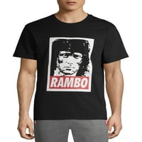 Rambo Snap Shot Erkek grafikli tişört