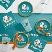 Miami Dolphins Parti Malzemeleri Tailgating Kiti, Misafirlere Hizmet Vermektedir