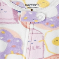 Carter's Child of Mine Bebek ve Yürümeye Başlayan Çocuk Pijamaları, Tek Parça, 2'li Paket, Bedenler 12M-5T