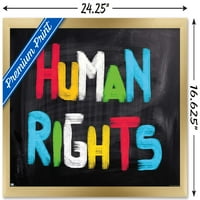 İnsan hakları duvar Posteri, 14.725 22.375