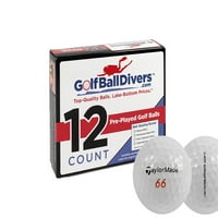 TaylorMade Aeroburner Soft Golf Balls, İkinci El, AAAA Kalite, Paket