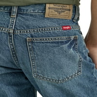 Wrangler® Boy's Relaxed Fit Daralan Paçalı Jean, Oturması Ayarlanabilen Kemerli, 4-18 Beden