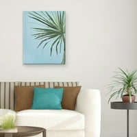 Masterpiece Sanat Galerisi Yaz Mavi ben ışık Palmiye Ağacı Emma Jones Tuval sanat baskı 22 28