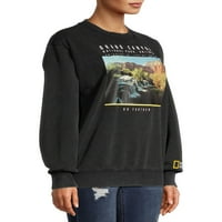 National Geographic Kadın Gençler Büyük Kanyon Grafik Polar Sweatshirt