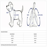 Blueberry Pet Step-in Klasik Köpek Koşum Takımı, Göğüs Çevresi 20 - 26