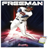 Atlanta Braves-Freddie Freeman Duvar Posteri, 14.725 22.375