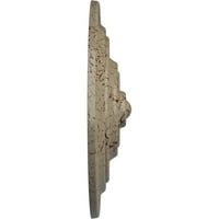 Ekena Millwork 1 4 OD 1 2 P Klasik Tavan Madalyonu, El Boyaması Gobi Çölü Çatırtısı
