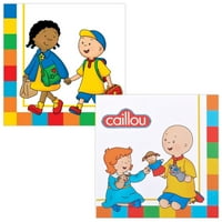 Caillou Öğle Yemeği Peçeteleri, 16pk