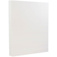 Dokuma Kağıdı, 8.5x11, 24lb Parlak Beyaz, 100 Paket