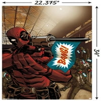 Marvel Çizgi Romanları - Deadpool - Patlama Duvar Posteri, 22.375 34