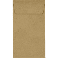 Lüks Kağıt Bozuk Para Zarfları, lb. Alışveriş Çantası Kahverengi, 1 2, Paket