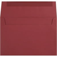 A Zarflar, 1 8, Koyu Kırmızı, 50 Paket