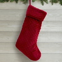 Teksas Evim Madison Savvy Kırmızı Kabartmalı Noel Çorabı, 21