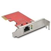 Tripp Lite 1 bağlantı Noktalı Gigabit Ethernet Pcı Ağ Kartı Adaptörü Pcıe Düşük Profil - Ağ Adaptörü - Kırmızı