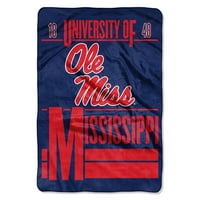 Ole Miss Rebels Büyük Boy Mikro Raşel Atmak Battaniye, Her Biri