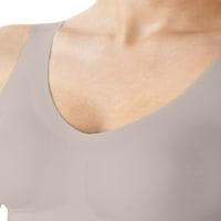 Hanes İmza kadın Görünmez Kucaklama Kablosuz Kazak Bralette, W561