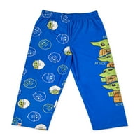 Lego Baby Yoda Boys Pak Lounge Pantolon Pijama, 4-12 Beden