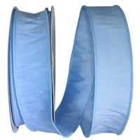 Kağıt Her Durum Açık Mavi Polyester Dupioni Şerit, 720 1.5