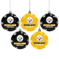 Sonsuza kadar Koleksiyon NFL Kırılmaz Top Süsleri, Pittsburgh Steelers