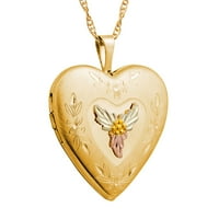 Black Hills Altın kalp madalyon