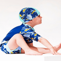Çocuğun Yüzme Şapkası Çift Paketi Hakkında Sıçrama, Havada ve Böcek Ömrü, 0 Ay