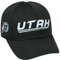 Utah Üniversitesi Utes Siyah Beyzbol Şapkası
