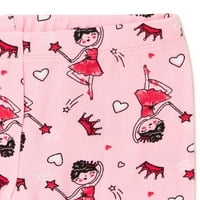 Wonder Nation Bebek ve Yürümeye Başlayan Kız Çocuk Pijama ve Bornoz Seti, 3'lü