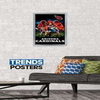 Arizona Cardinals - Nokta Duruşu Duvar Posteri, 14.725 22.375